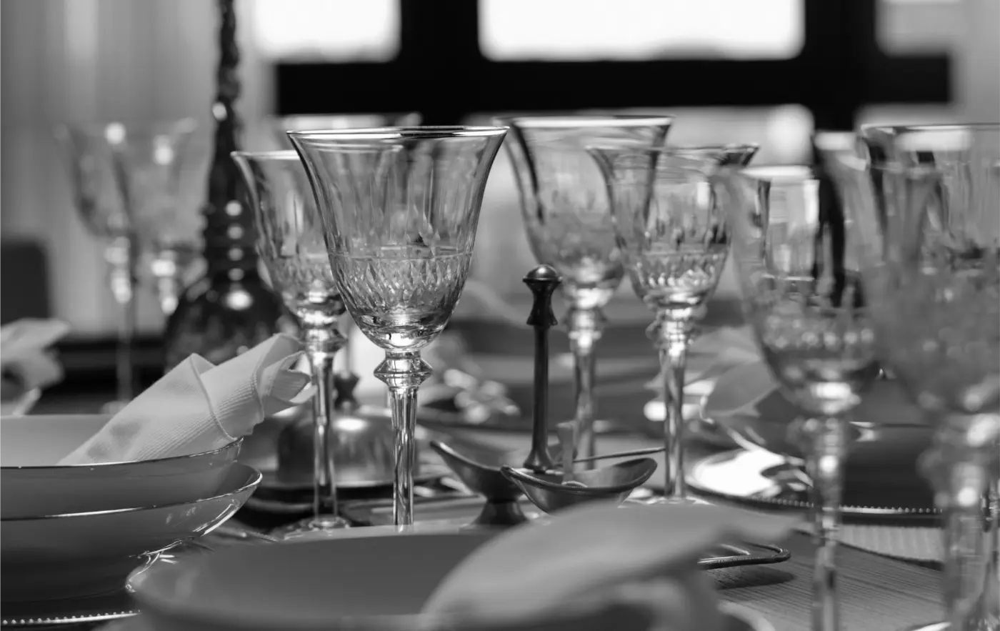 Modern glass facade of luxury residential or hotel building